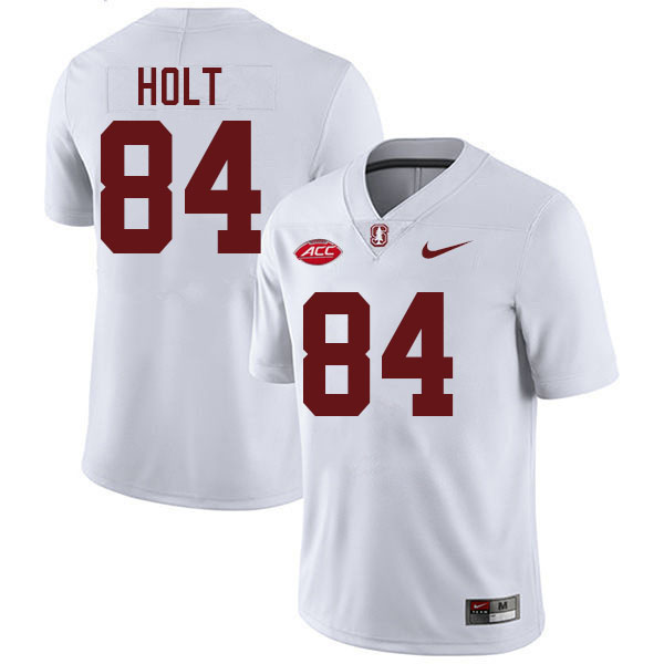 #84 Chico Holt Stanford Cardinal College Football Jerseys Stitched-White #84 Chico Holt Stanford Cardinal College Football Jerseys Stitched-White